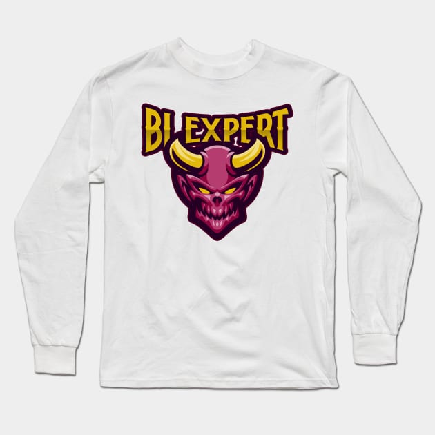 BI Expert guru Long Sleeve T-Shirt by ArtDesignDE